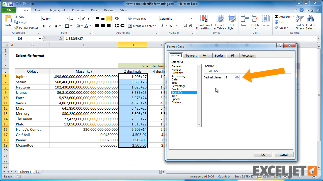 how-to-do-arctan-in-excel